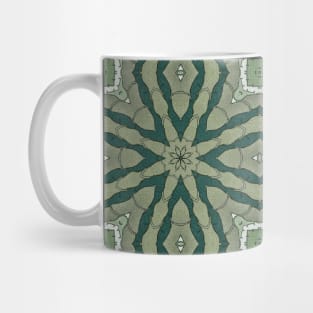 Green vintage Mug